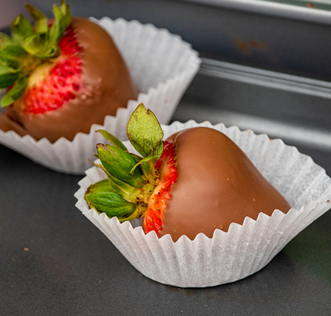 Chocolate covered strawberries